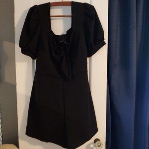 Black Fashion Nova Romper size 2x